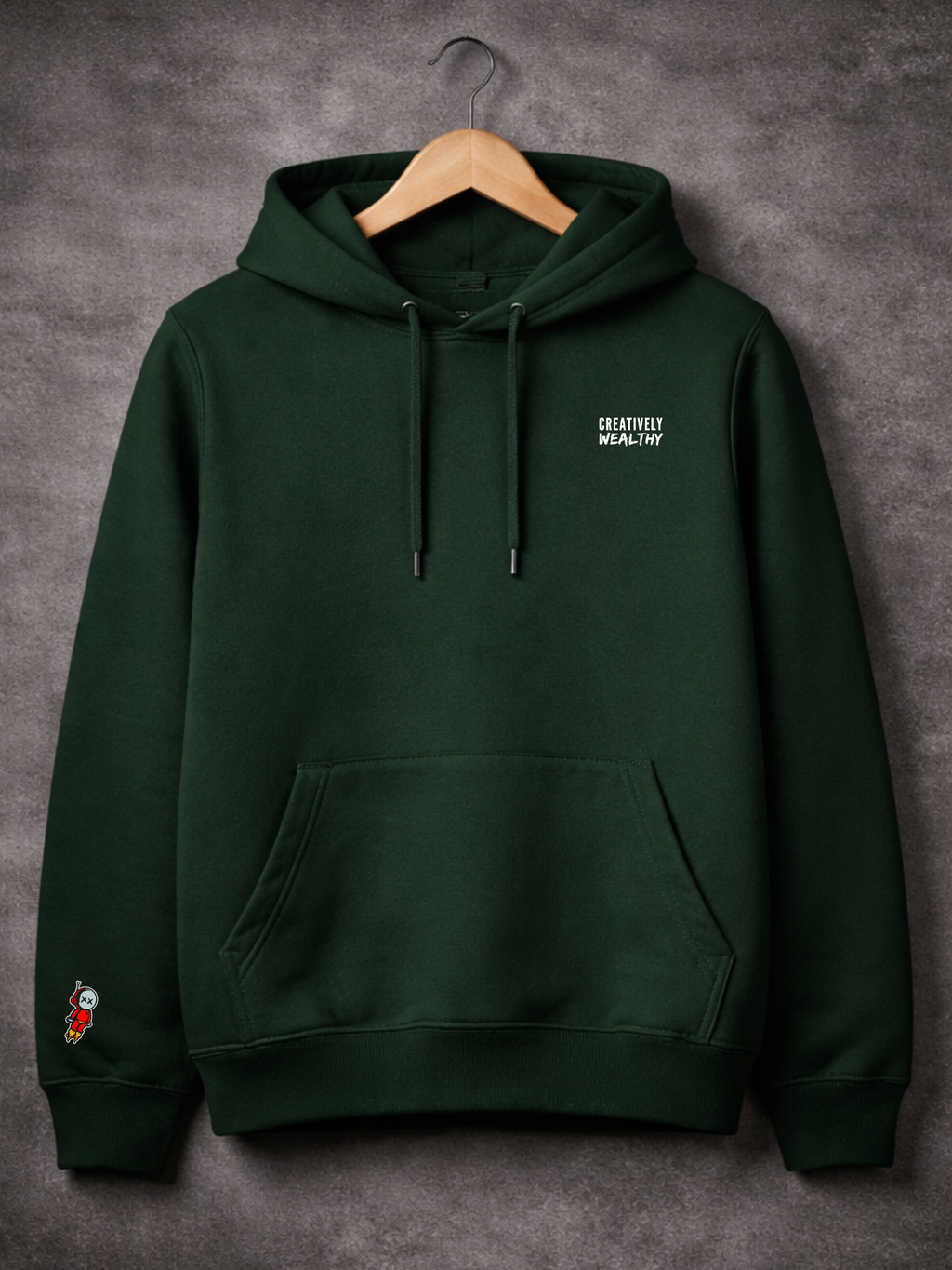 CREATIVELY WEALTHY CLASSIC WEALTH DEPT. HOODIE